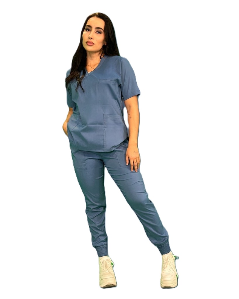 zittro Pantalón Médico Lycra Jogger Mujer M81204-444