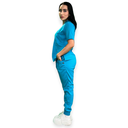 zittro Filipina Médica Lycra Mujer Azul Medio  M80202-443