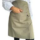 zittro Medio mandil delantal chef Verde Cemento. R92351-333