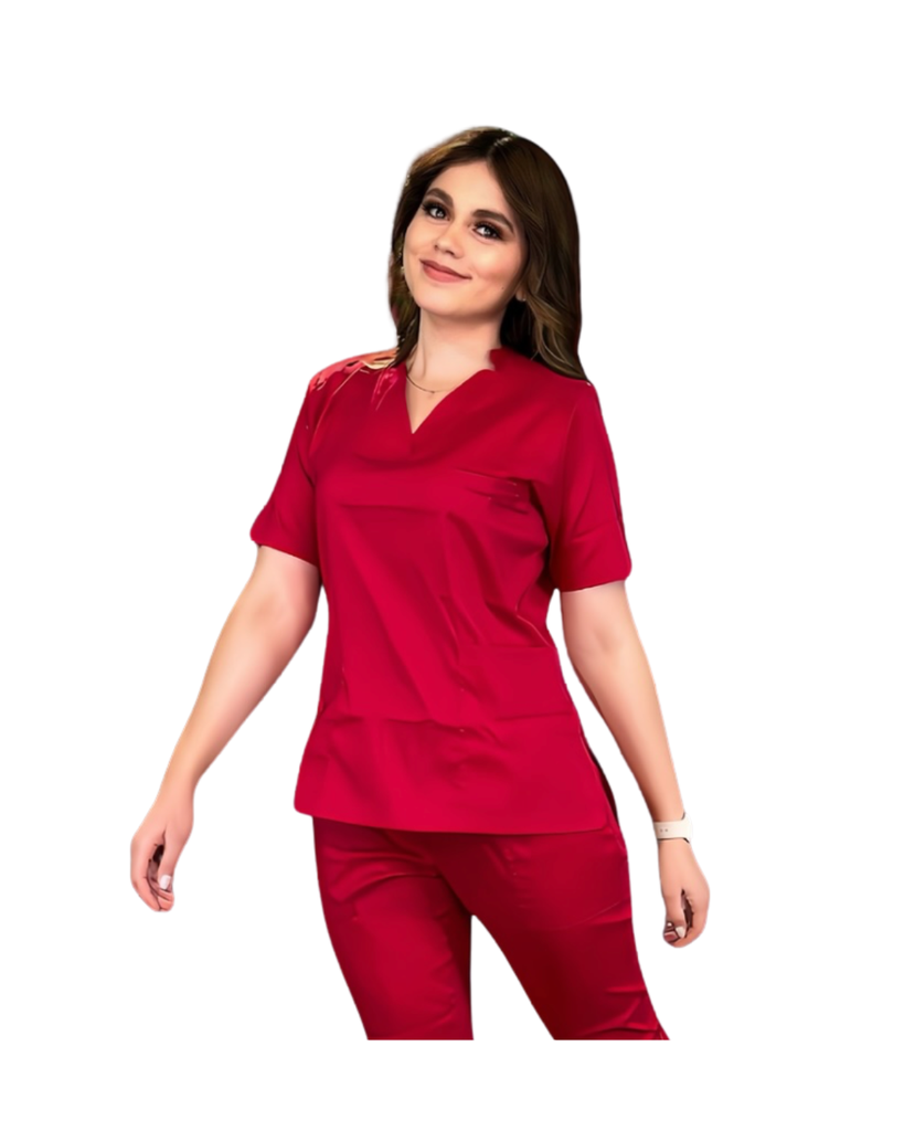 [M80202 551 ECH] zittro Filipina Médica Stretch Mujer Rosa (ECH)