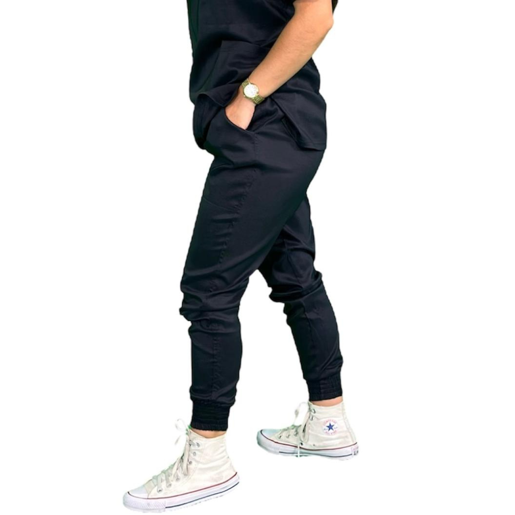 [M81204 442 ECH] zittro Pantalón Médico Lycra Jogger Mujer Marino Rey M81204-442 (ECH)