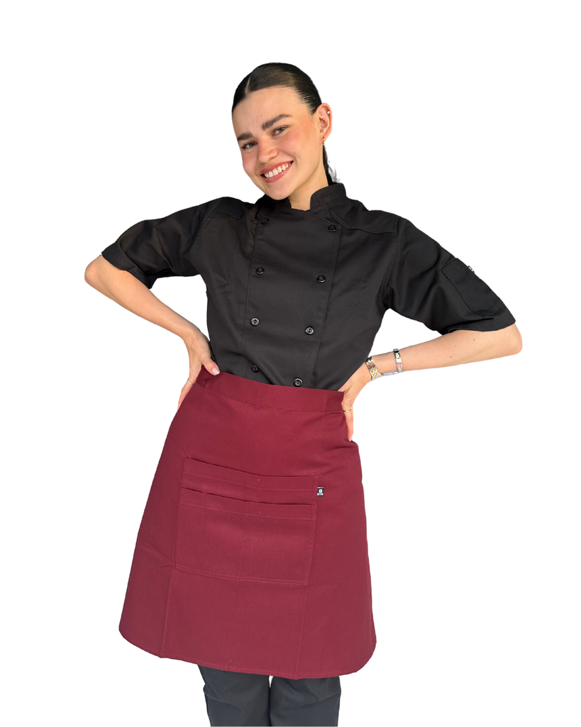zittro Medio Mandil Delantal Chef Unisex Vino