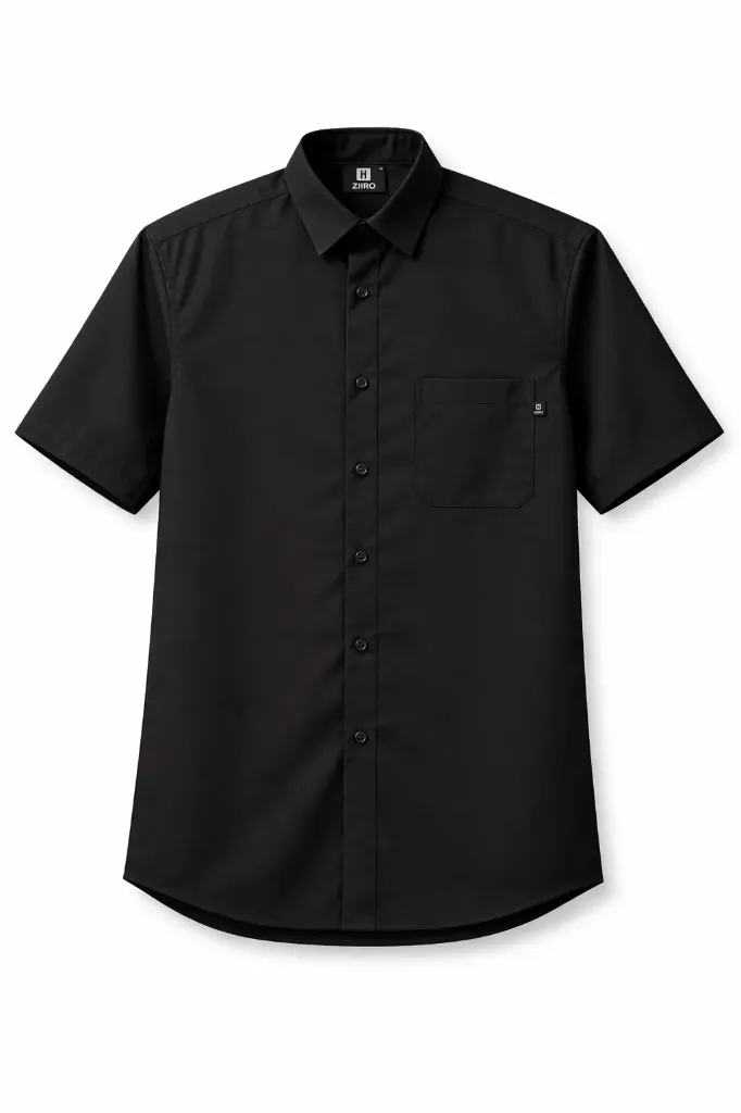 [G103411 100 ECH] zittro Camisa Trabajo diario MC (ECH, Blanco 01)