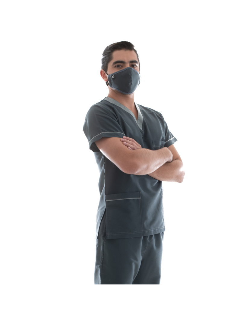 [M80101 000 ECH] zittro Filipina Médica Clororresistente Hombre Oxford (ECH)