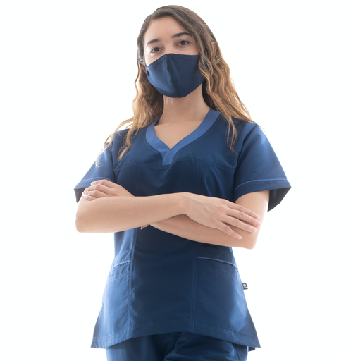 [M80201 440 ECH] zittro Filipina Médica Clororresistente Mujer Marino (ECH)