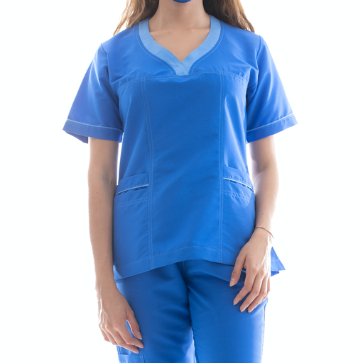 [M80201 441 ECH] zittro Filipina Médica Mujer Azul Rey M80201-441 (ECH)