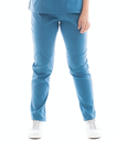 zittro Pantalón Médico Stretch Recto Mujer Azul Medio