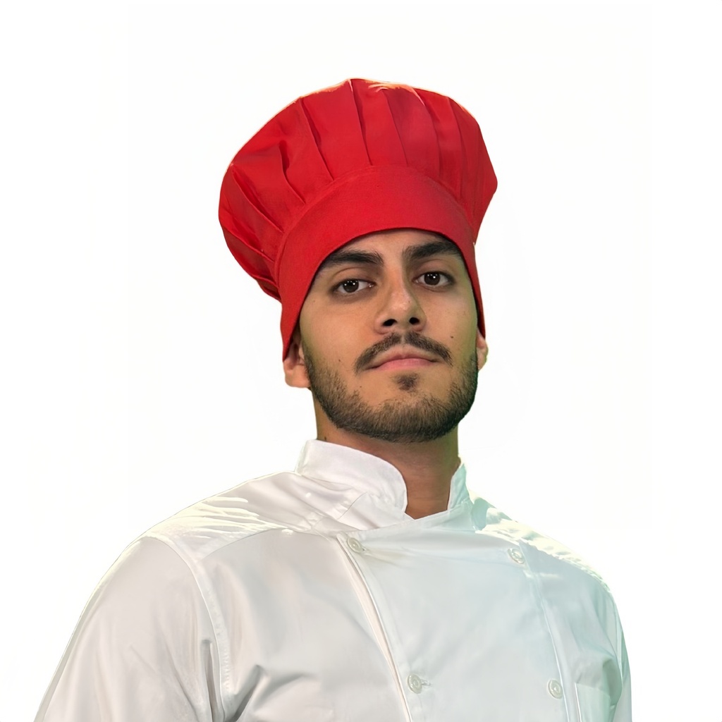 zittro Gorro Pastelero Rojo