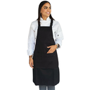 zittro Mandil Delantal Chef Unisex Negro